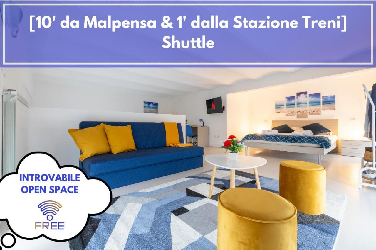 Apartament 10' Da Malpensa & 1' Dalla Stazione TreniShuttle Somma Lombardo Zewnętrze zdjęcie